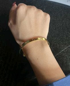 Gold Bangle Bracelet
