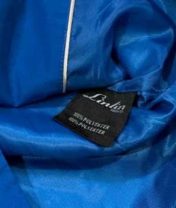Woman Blue Jacket