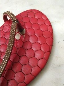 Red Sandals