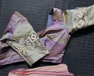 Pink Bengal Cotton  Sari