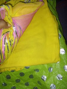 BEAUTIFUL Yellow 3 PCS SUIT SET.