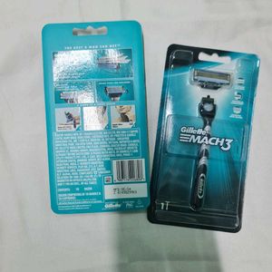 Gillette MACH3 Razors, Pack of 2