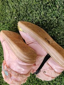 Pink Winter Boots