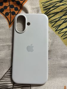 Off White Cover I Phone 16 Plus