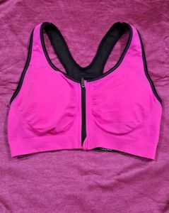 Sports Bra Size 36D, Front Zip