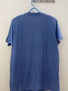 Blue Henley T-Shirt