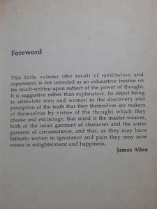 MOTIVATIONAL - As a Man Thinketh