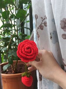 Crochet Rose Flower
