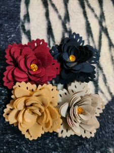 Floral Hair Clip Set - Four Styles