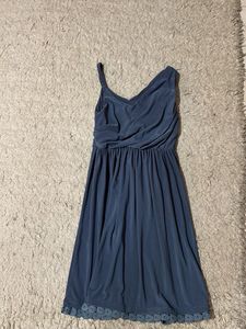 Unique Asymmetrical Shoulder/neckline Dress