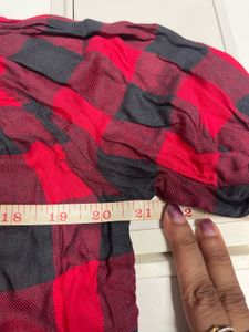 Mahroon black Top