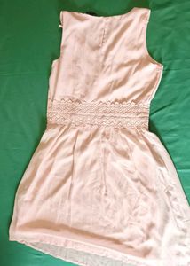 Peach Sleeveless Dress