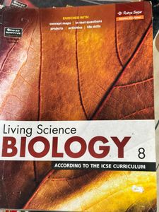 Living Science Biology Book Of Class 8 ICSE