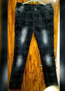 Checks Jeans For Mens