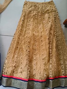 Salwar Suit With Skirt
