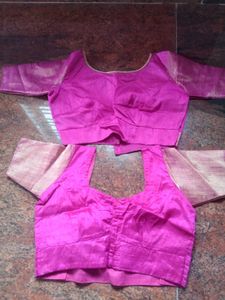 PinkBanarasiSilk DressSet With Matching JewallySet