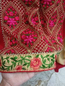 Embroidered Stitched Kurta Set