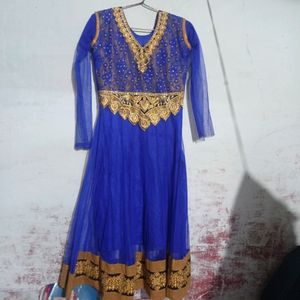 Blue Frock Gown