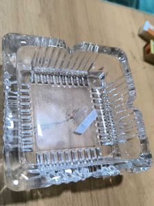 Vintage Crystal Ashtray