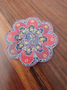 Hand Painted Madhubani Fridge Magnet
