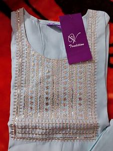 Elegant Embroidered Kurta