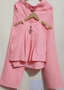 Pink 2 Pcs Set For Baby Girl 10- 12 Year 30 Bust