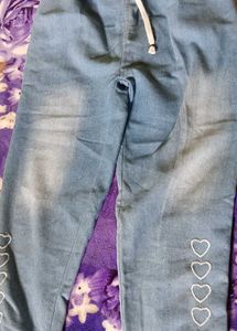 Cute Heart Jeans