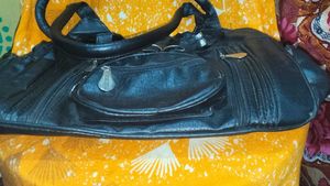 Vintage Black Shoulder Bag