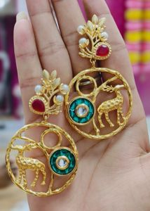 Brass Earring