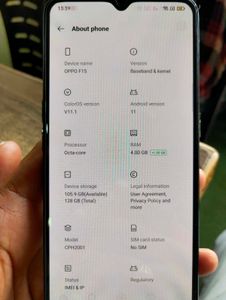 OPPO F15 ANDROID PHONE......