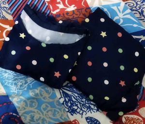 Navy Blue Night Suit