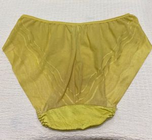 Yellow Sheer Panties