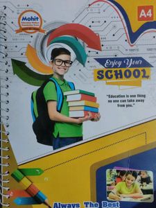 A4 Size Spiral Register