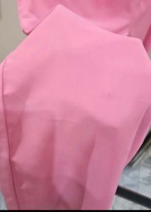 Pink Chikankari Kurti Palazzo Set