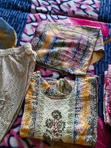 Ethnic Kurta Sets 5 combo trousers suit