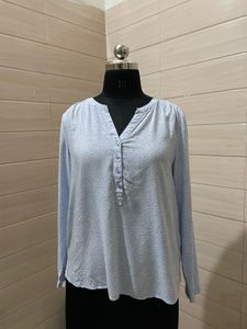 STREET ONE Pintresty 🌸Blue Printed Top