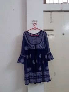 Lucknowi Embroidered Frock