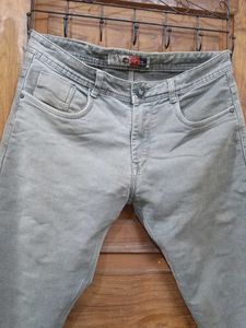 Gray Slim Fit Jeans