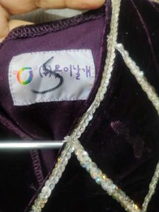 Velvet Party Crop Top high quality vel