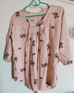 Flowy Peach Top
