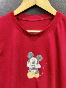 Red Mickey Mouse Tee