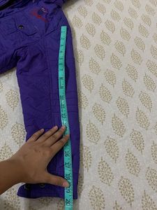 Unisex Purple Jacket For Kid