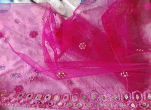Hot Rani Pink Bridal Lehenga
