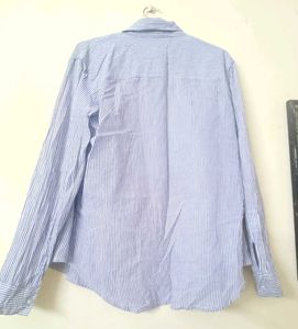 Striped Button-Down Shirt