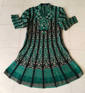Elegant Green Kurta woollen quality 👍
