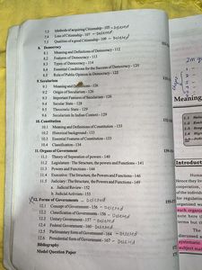 Political Science Textbook - Intermediate First Ye