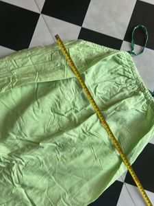 H&amp;M Green Voluminous Drawstring Dress