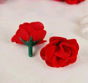 10 Pcs of Floating Mini Foam Rose Flower Heads