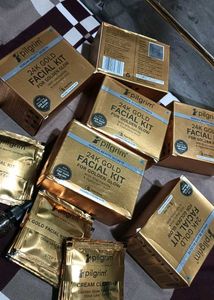 24k gold fecial kit