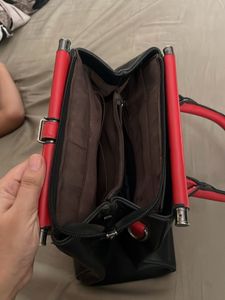 Black Colour Handbag